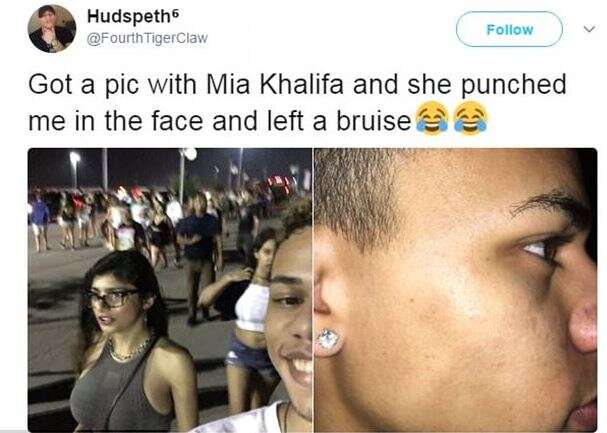 הסלפי שהכעיס את חילה // צילום: צילום מסך, טוויטר