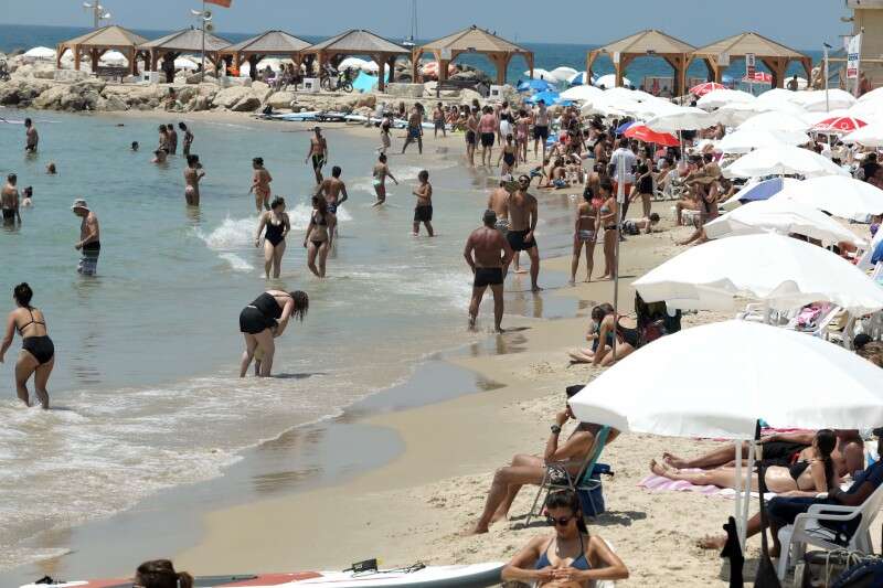 חופים מלאים ולהישמר ממדוזות // צילום: רגדעון מרקוביץ'