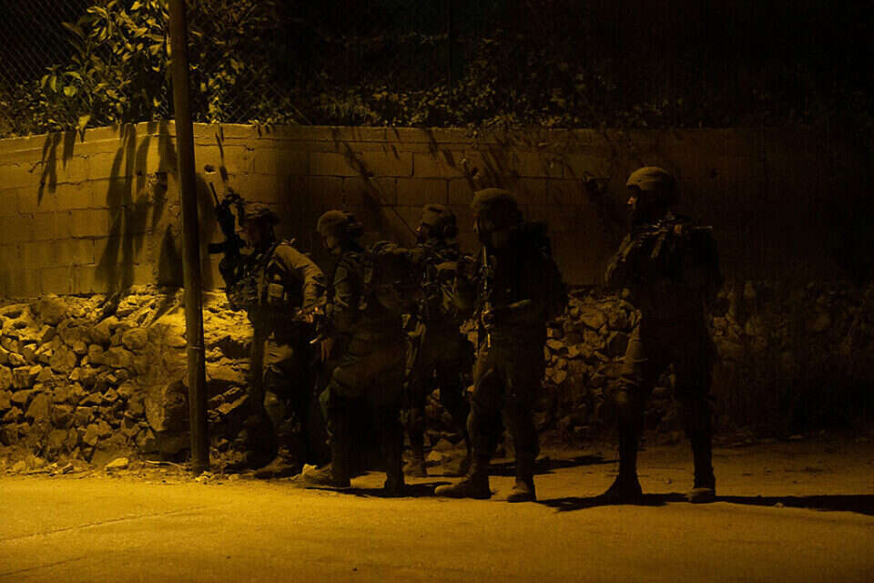כוחות צה"ל בפעילות במחנה הפליטים ג'נין , דו"צ