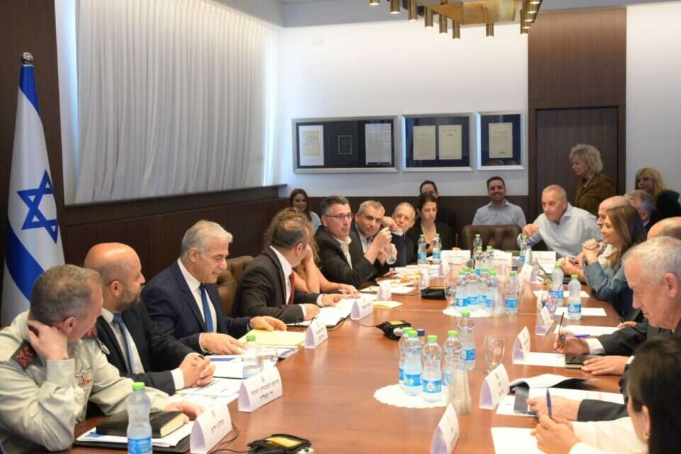 ועדת השרים השרים לענייני ביטחון לאומי (הקבינט המדיני-ביטחוני), בלשכת רה"מ בירושלים