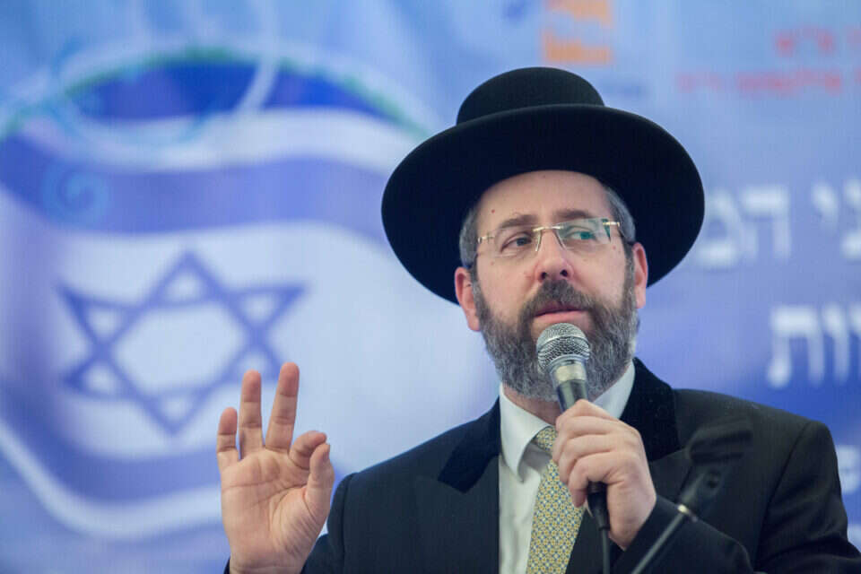 הרב דוד לאו. "השגחה אלקטרונית למסעדות"  //  צילום: נעם ריבקין פנטון // הרב דוד לאו. "השגחה אלקטרונית למסעדות"  //  צילום: נעם ריבקין פנטון , 