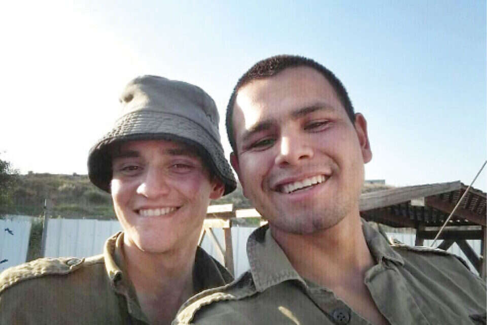 אריאל ודניאל // צילום: דובר צה"ל // אריאל ודניאל // צילום: דובר צה"ל ,