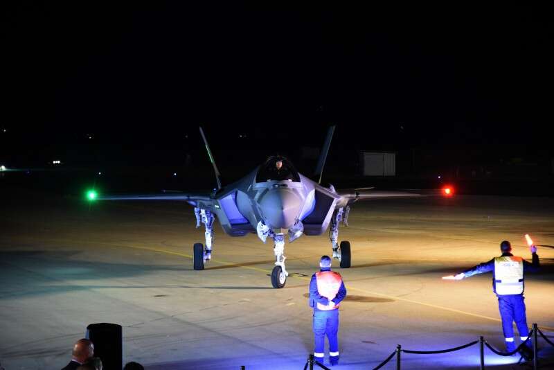 טקס קבלת מטוסי ה"האדיר" בדצמבר // צילום: דודו גרינשפן