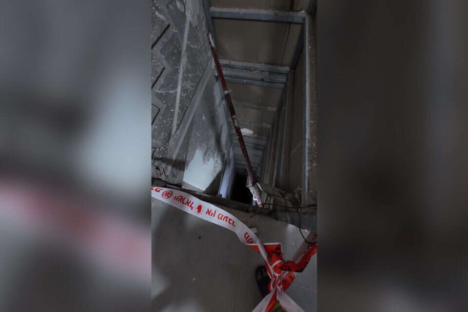 הפיר אליו נפלה האישה , כיובי והצלה מחוז דן