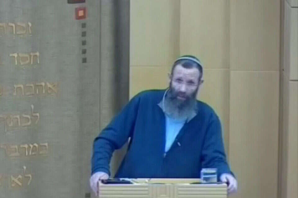 הרב לוינשטיין // צילום: מכינת "עצם" // הרב לוינשטיין // צילום: מכינת "עצם" ,