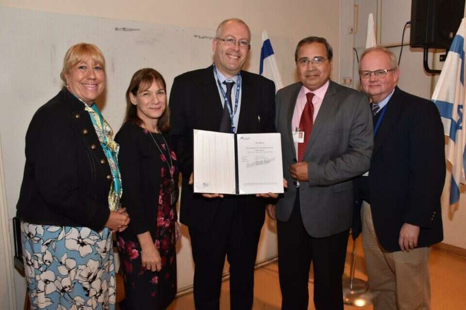 צילום: מנהל כרמל דר גולדברג בטקס קבלת תו האיכות הבינלאומי . קרדיט - צילום אלי דדון // מנהל כרמל דר גולדברג בטקס קבלת תו האיכות הבינלאומי . קרדיט - צילום אלי דדון ,