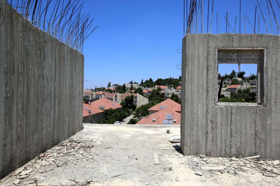 בנייה בבית אל // צילום: צחי מירי (ארכיון) // בנייה בבית אל // צילום: צחי מירי (ארכיון) ,