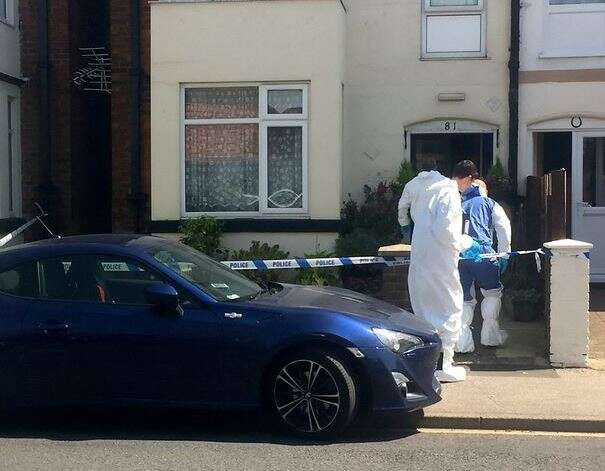 זירת הרצח// צילום: משטרת סקגנס