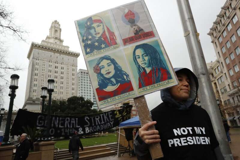 מחר צפוי מצעד נגד טראמפ // צילום: איי.פי