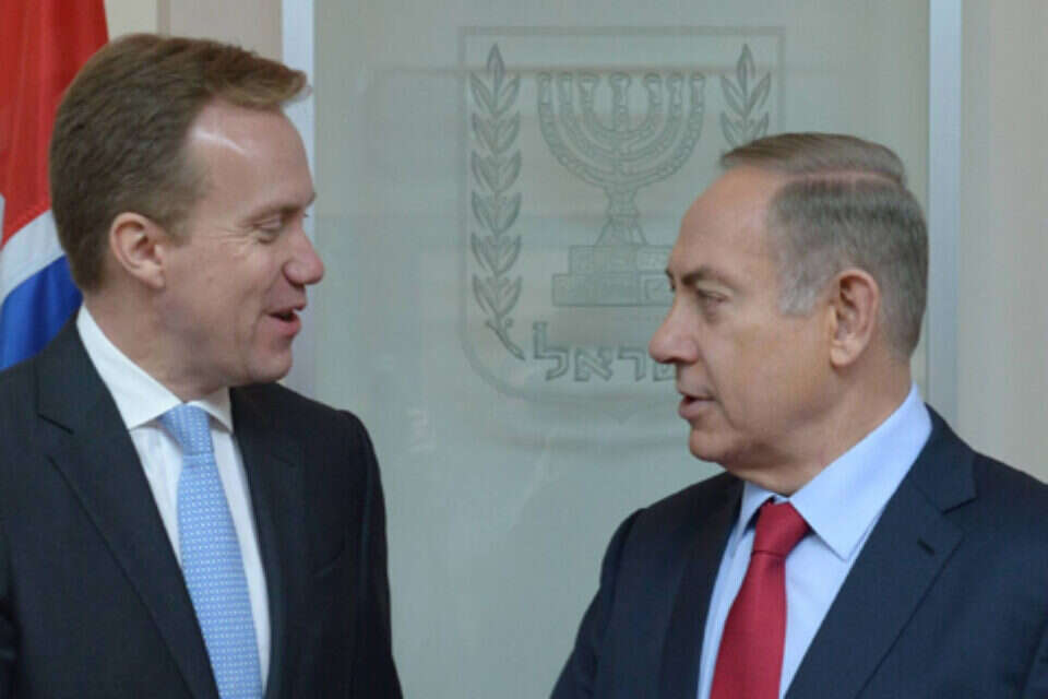 רה"מ נפגש עם שר החוץ הנורבגי, אתמול  //  צילום: עמוס בן גרשום/לע"מ‎ // רה"מ נפגש עם שר החוץ הנורבגי, אתמול  //  צילום: עמוס בן גרשום/לע"מ‎ , 