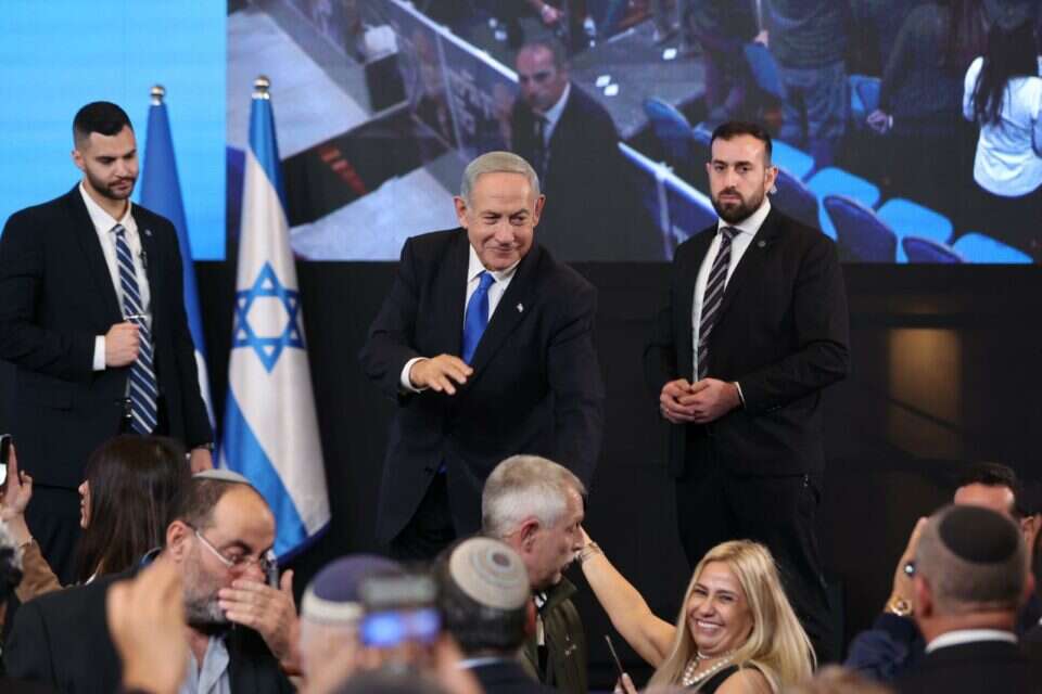 נתניהו במטה הליכוד , לירון מולדובן