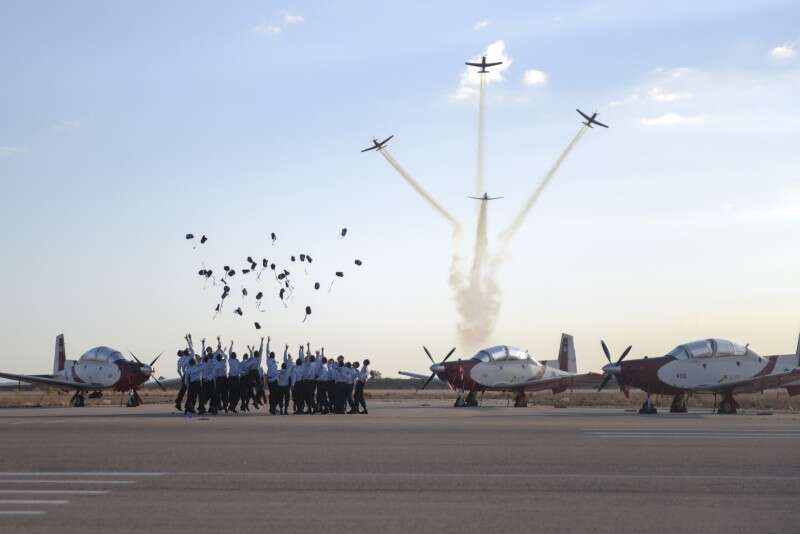 טקס מסדר הכנפים // צילום: דו"צ