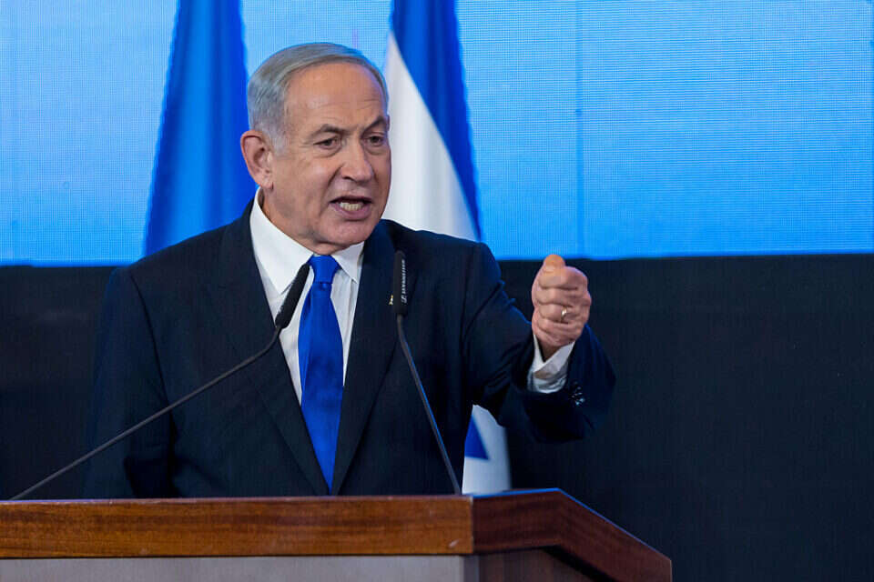 בנימין נתניהו בנאום לאחר המדגמים , לירון מולדובן