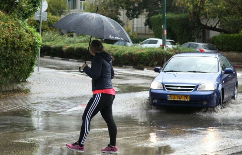 חורף של ממש בתל אביב // צילום: גדעון מרקוביץ'