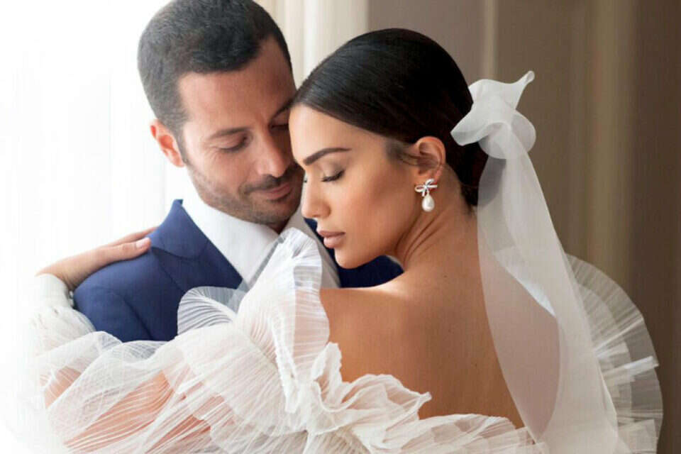 אלמליח וזנזורי ביום חתונתם. הוא המשיך הלאה , עידן חסון