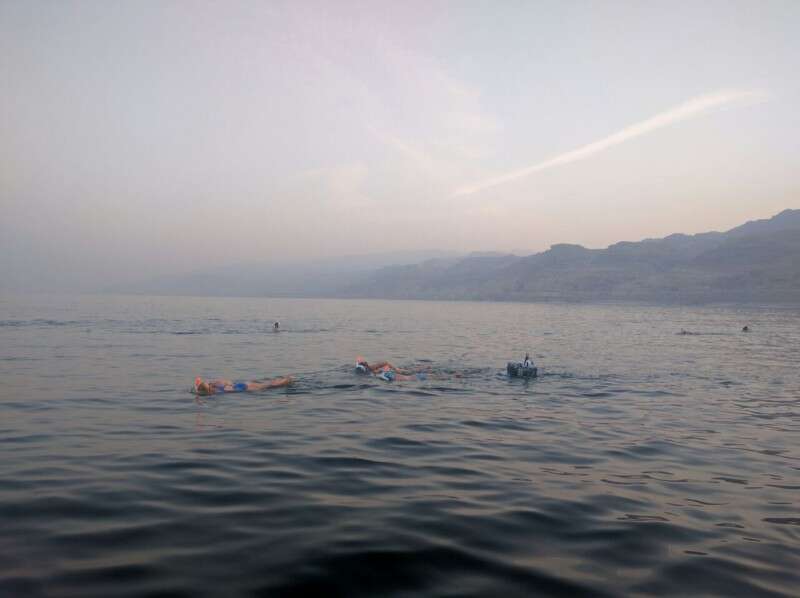   ים המלח מתייבש בקצב מדאיג ועד כה איבד למעלה משליש משטחו // צילום: באדיבות מועצה אזורית תמר