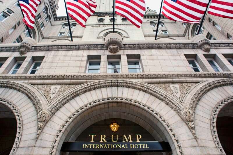 מלון טראמפ בוושינגטון // צילום: GettyImages