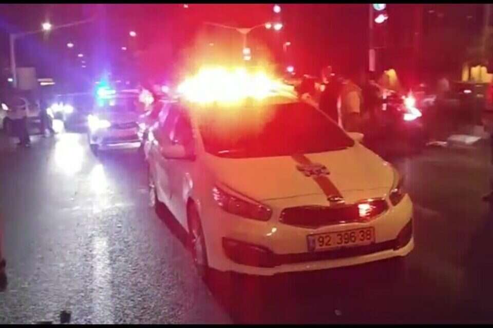 זירת התאונה הקטלנית // צילום: דוברות איחוד הצלה ,