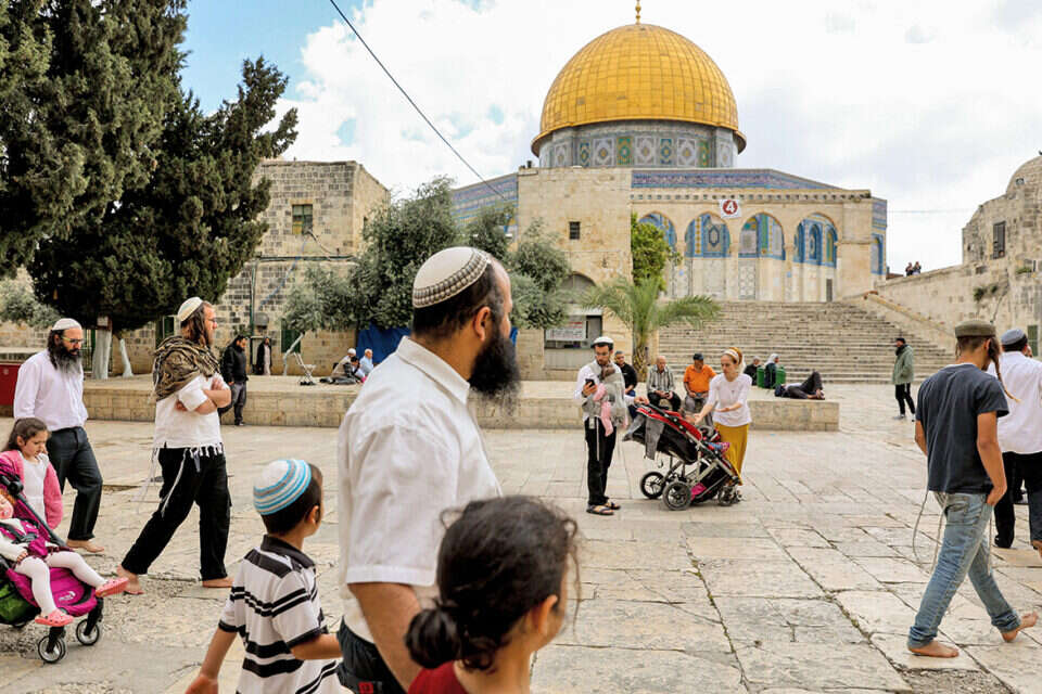 השינוי הגיע מלמטה. יהודים בביקור בהר הבית