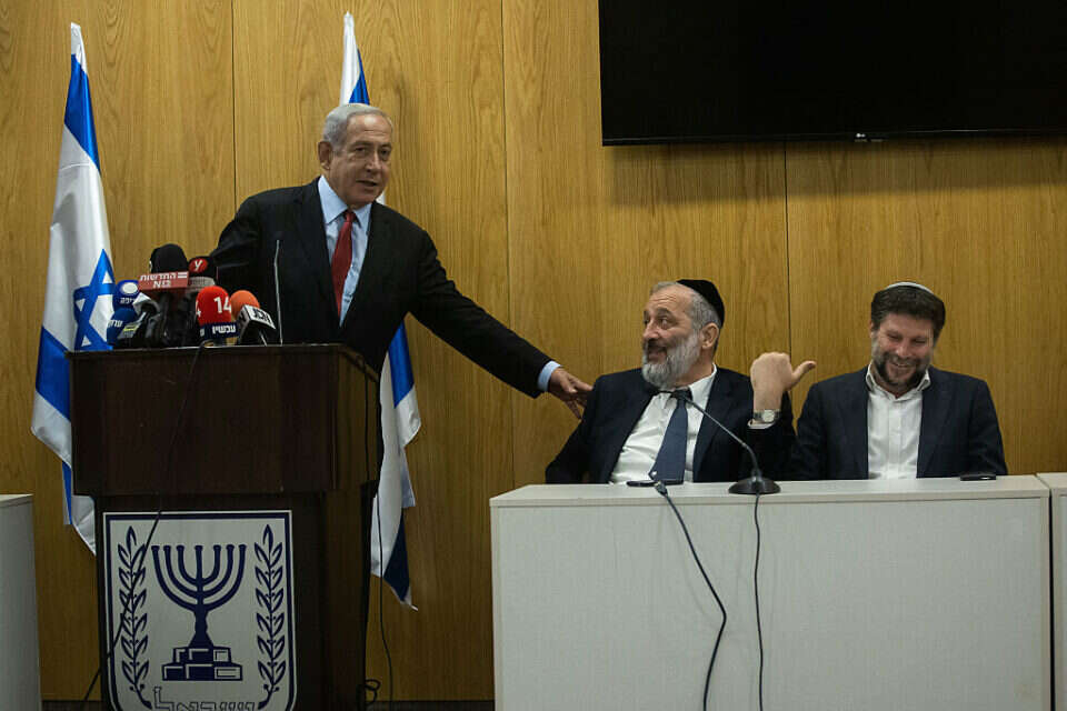 סמוטריץ, דרעי ונתניהו  , אורן בן חקון
