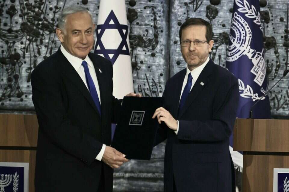 "נעשה הכל שתהיה ממשלה יציבה". נתניהו והרצוג , אורן בן חקון