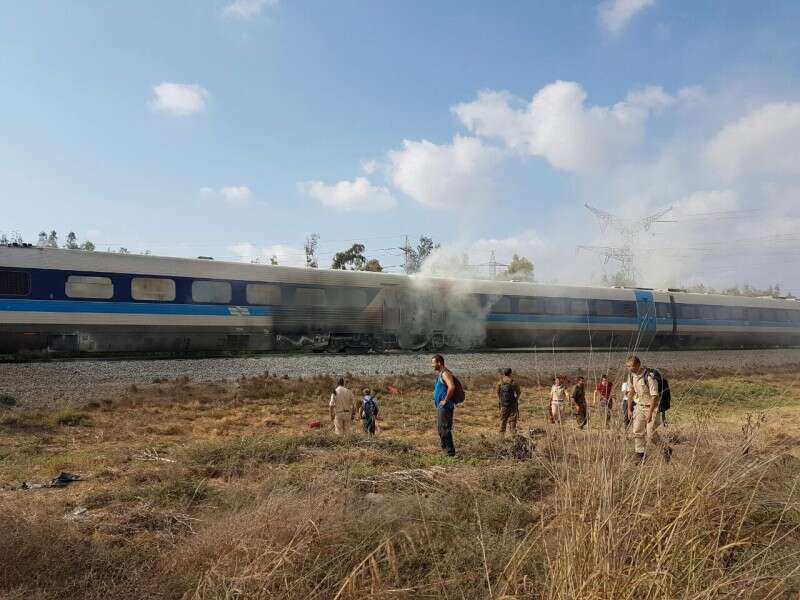 כוחות הצלה במקום // צילום: דוברות כבאות מחוז חוף