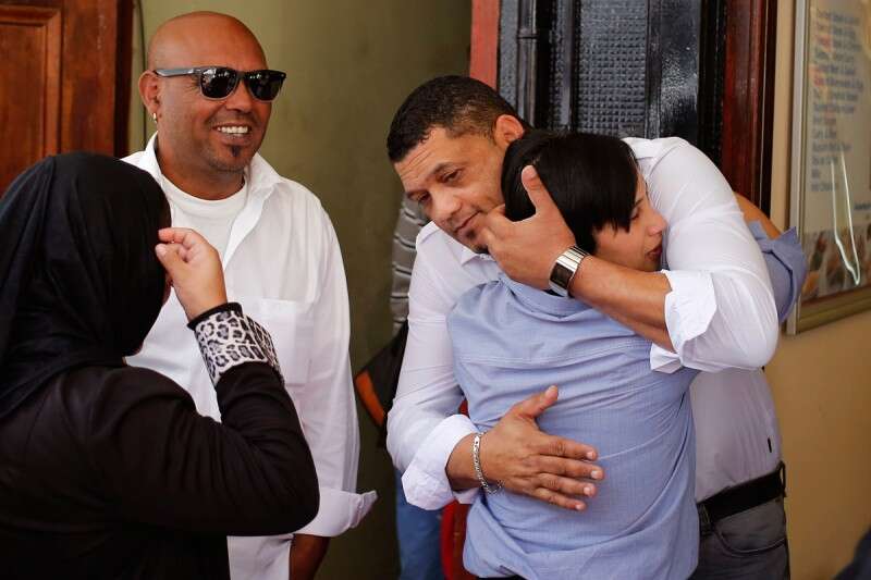 ההורים הביולוגיים בתום מתן גזר הדין // אי.פי