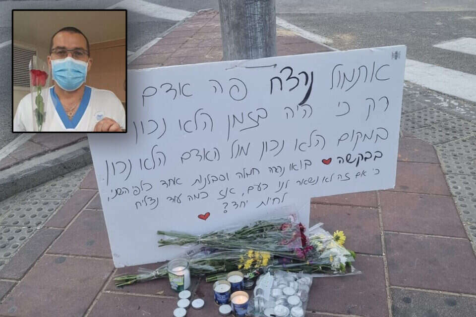 תמונתו של יורי וולקוב על רקע הזירה בחולון , אבי כהן, באדיבות המשפחה