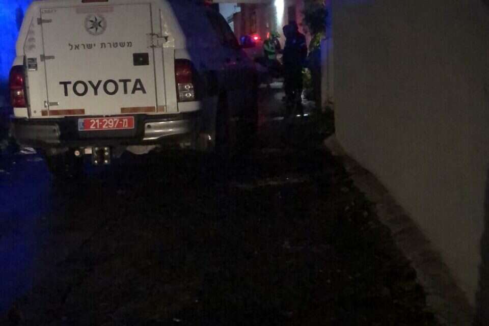 זירת האירוע בבאקה אל גרבייה