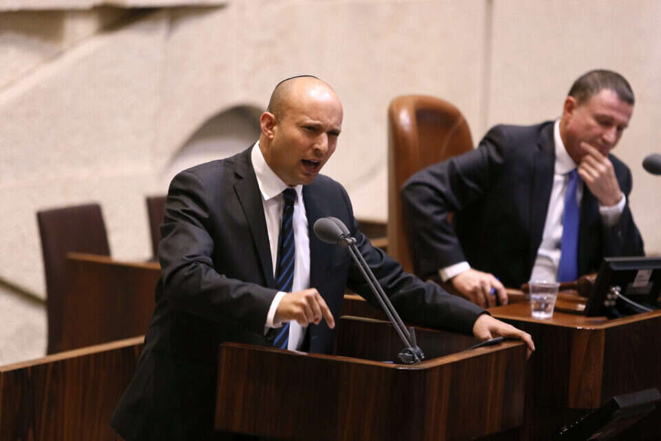 בנט. "חברי הקבינט הפכו לחותמת גומי" // צילום: דודי ועקנין // בנט. "חברי הקבינט הפכו לחותמת גומי" ,