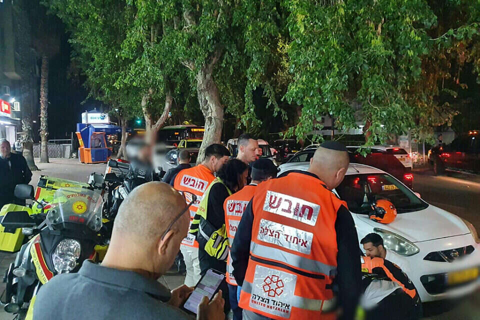 זירת אירוע האלימות באשדוד