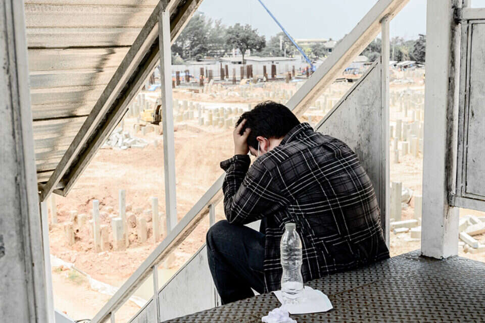 המצב הנפשי עלול להיפגע במצבי חרדה של מלחמה , GettyImages, (אילוסטרציה)