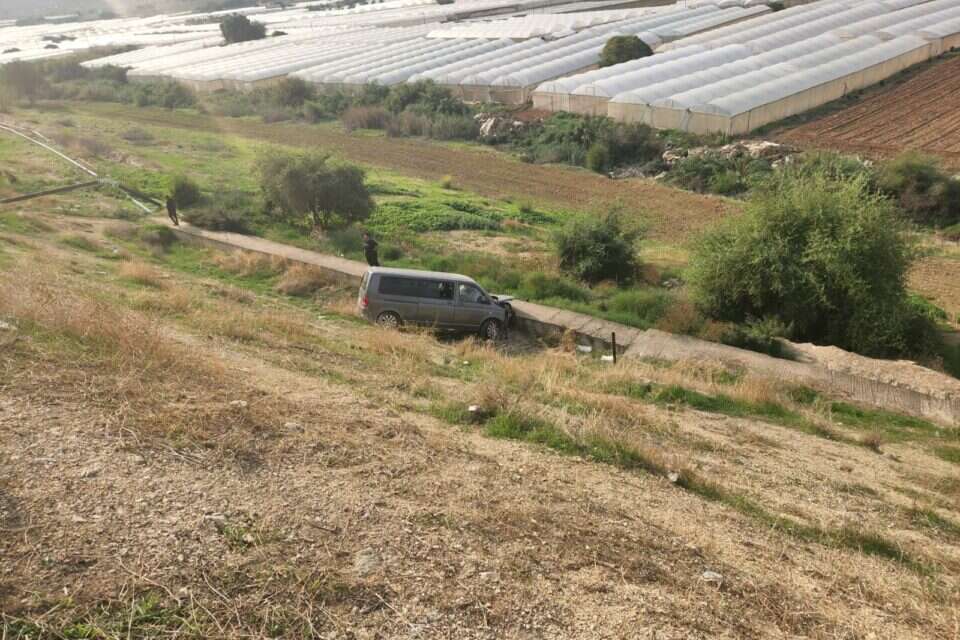 רכב ההסעות שהתהפך סמוך לצומת חמארה , תיעוד מבצעי מד"א