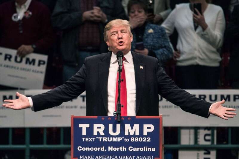 טראמפ. מוביל בסקרים // צילום: איי.אף.פי