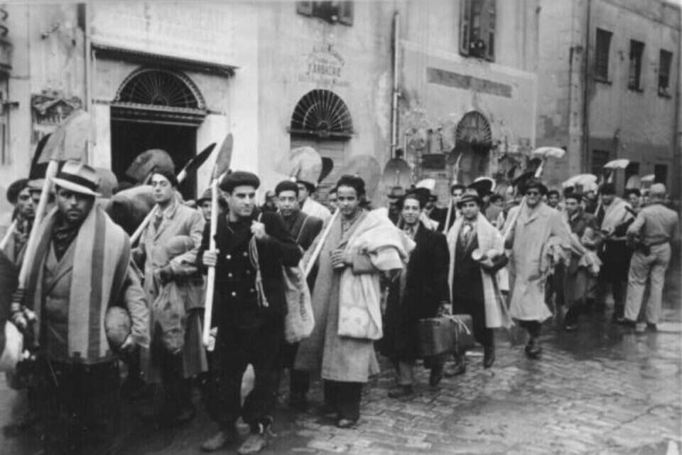 יהודי תוניסיה בעבודות כפייה, 1942 , Bundesarchiv