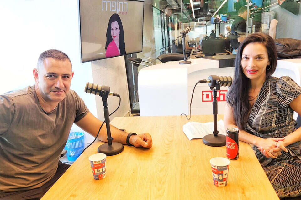 השף אבי כהן באולפן עם שיר זיו , מערכת ישראל היום