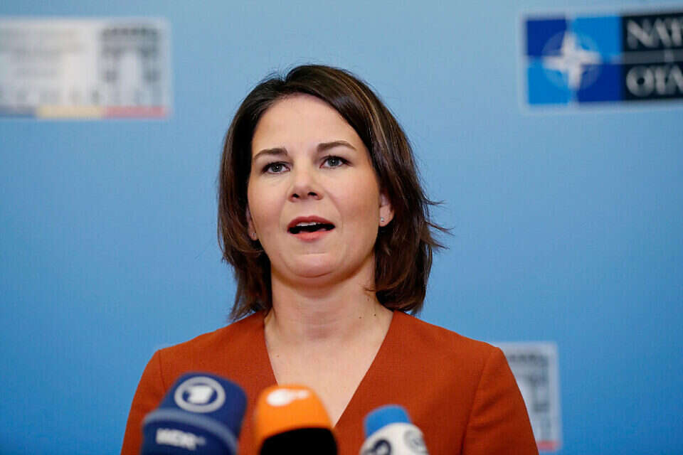 שרת החוץ של גרמניה אנלנה ברבוק , אי.פי.אי