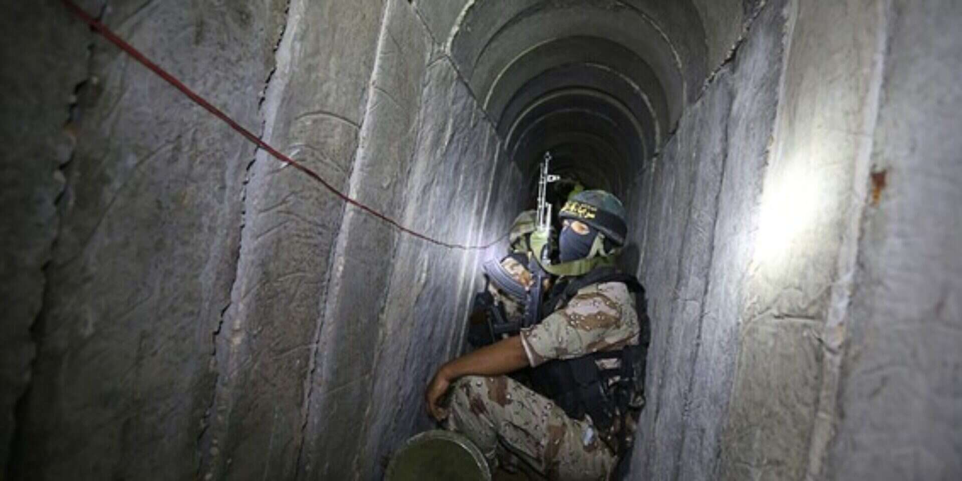 לוחמי חמאס // צילום: אי.אף.פי  , 