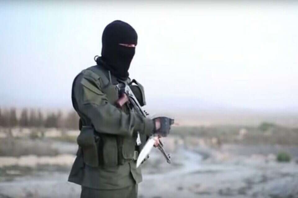לראשונה יהיה משפט בנושא בתוך ארה"ב. פעיל של דאעש // צילום: מתוך סרטון של הארגון // לראשונה יהיה משפט בנושא בתוך ארה"ב. פעיל של דאעש , 