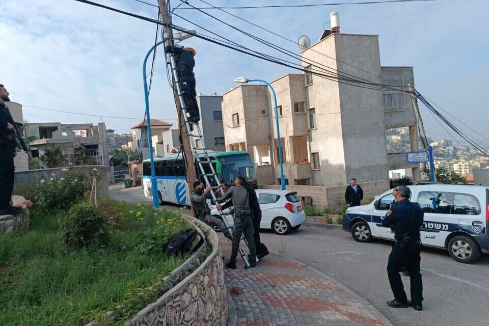 הסרת מצלמות האבטחה , משטרת ישראל