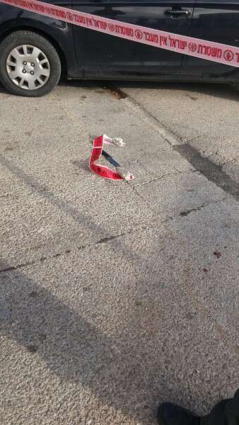 הסכין שנמצא על המחבלת