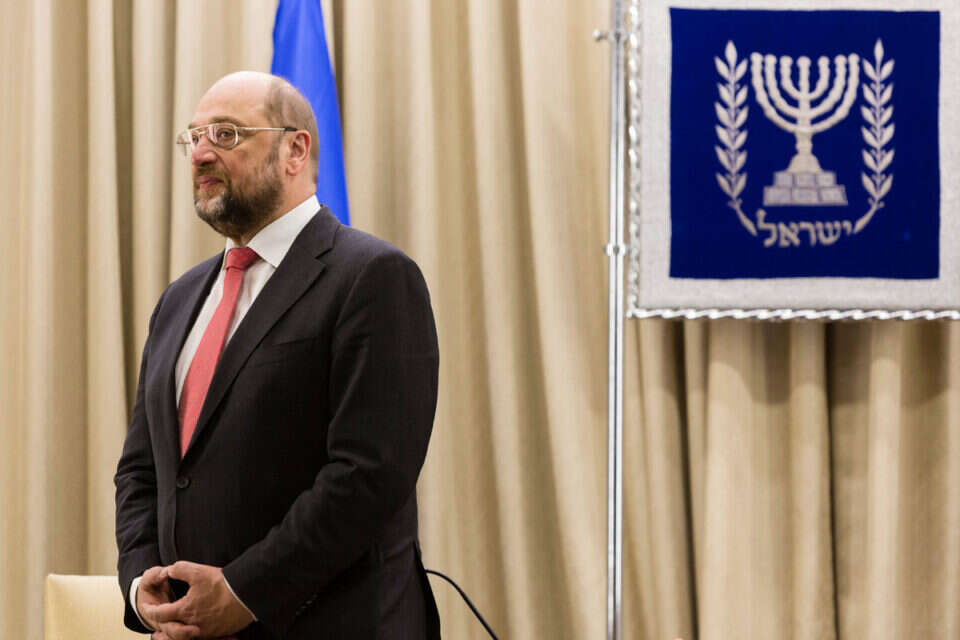 שולץ בביקורו בישראל (ארכיון) // צילום: דודי ועקנין // שולץ בביקורו בישראל (ארכיון) , 