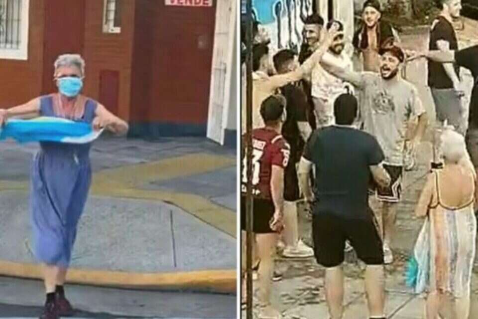 הסבתא משמאל לצד "הילדים מלורו" , מתוך אינסטגרם