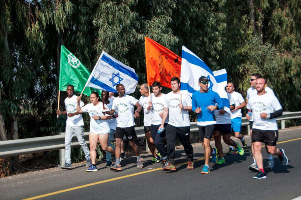 מירוץ לזכרו של לוחם מג"ב, סמל שני בנימין יעקובוביץ' ז"ל // צילום: דוברות מג"ב // מירוץ לזכרו של לוחם מג"ב, סמל שני בנימין יעקובוביץ' ז"ל ,