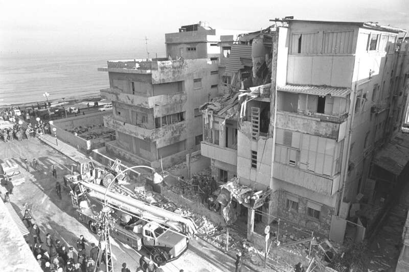 הפיגוע במלון סבוי // צילום: לע"מ