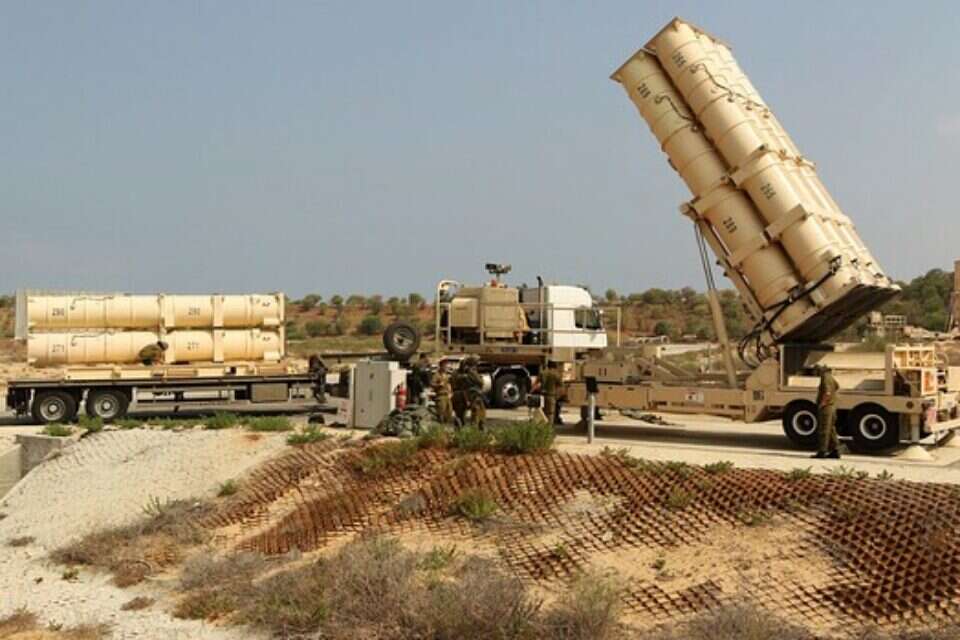 סוללת טילי חץ , זיו קורן (ארכיון)