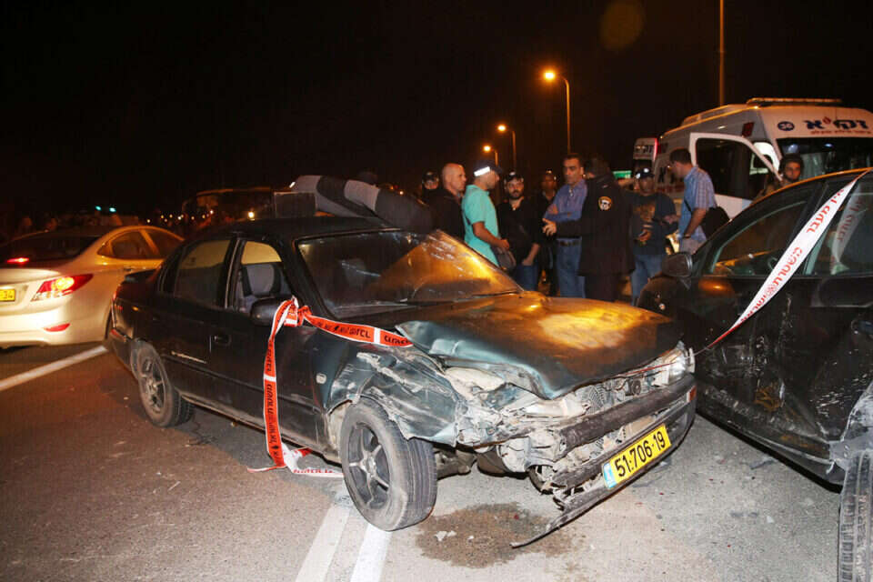 זירת הפיגוע, אתמול \ צילום: מירי צחי // זירת הפיגוע, אתמול ,