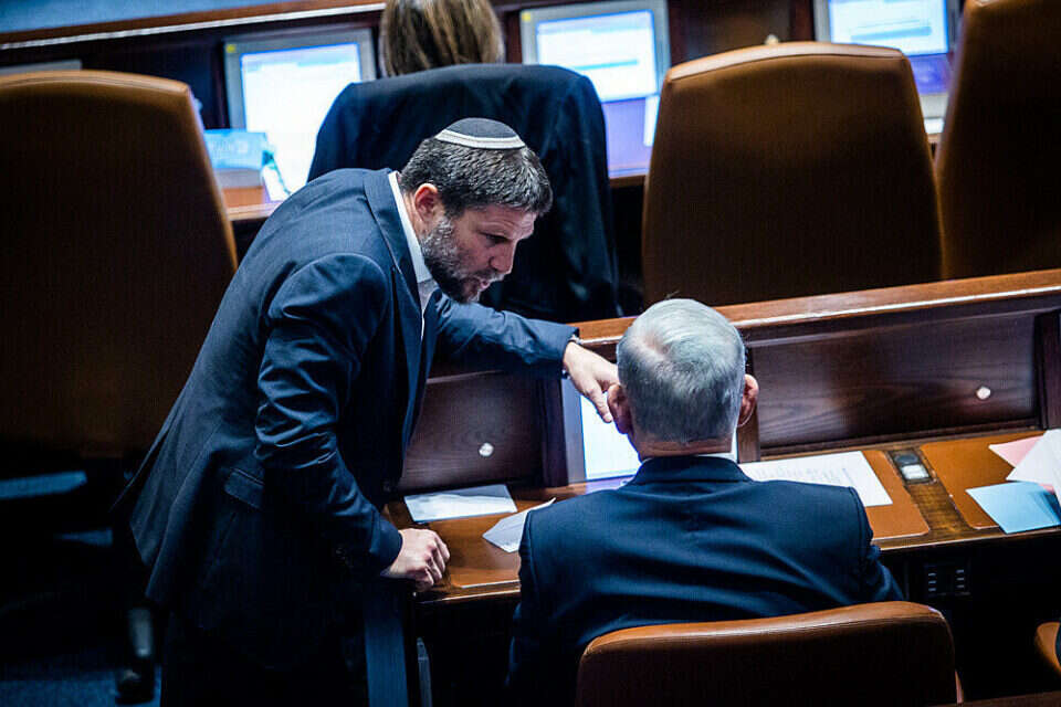 נתניהו וסמוטריץ' , אורן בן חקון