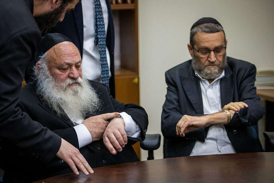 חברי הכנסת גפני וגולדקנופף (ארכיון)