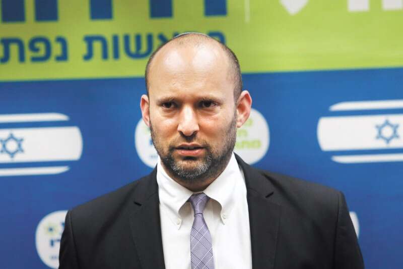 יו"ר הבית היהודי נפתלי בנט // צילום: אורן בן חקון